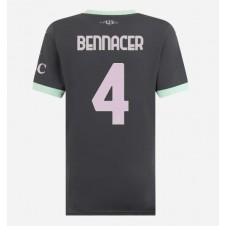 AC Milan Ismael Bennacer #4 Tredje Tröja Dam 2024-25 Korta ärmar